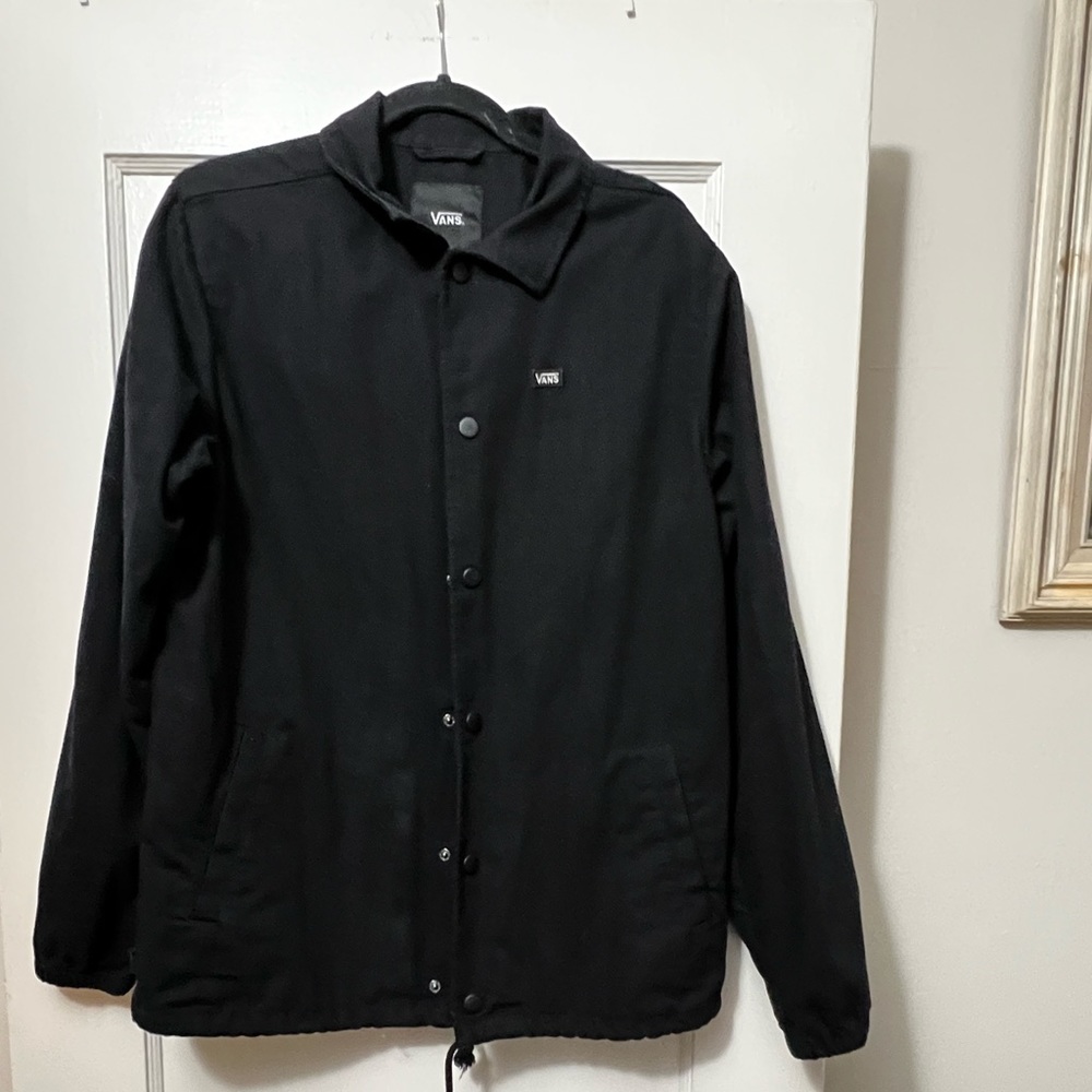 Size Small Black Vans jacket